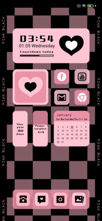 Checkerboard Heart