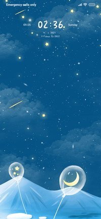 Star snow mountain