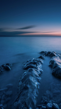 First light of morning