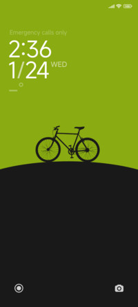 bicycle silhoutte