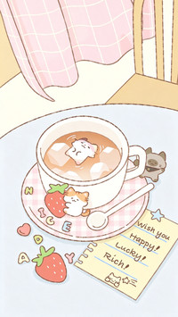 治愈系文艺插画壁纸-锐景创意