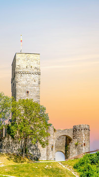Castle, Koenigstein im Taunus, Hessen, Germany