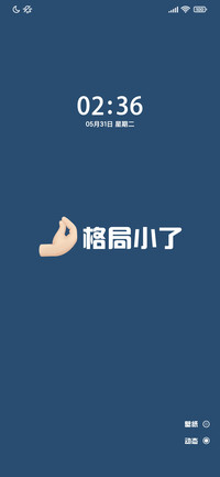 格局小了 多手势