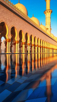 Grand mosque of abu dhabi