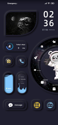 Space bear mimicry