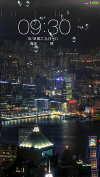 不夜城（动态锁屏+落雨桌面）