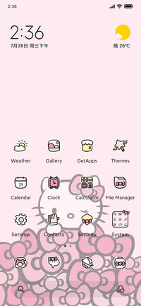 pink Hello Kitty