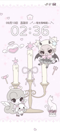 粉色天使与恶魔