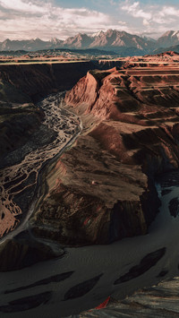 Sunrise at Anjihai Grand Canyon