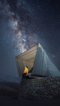 When the milky way collides with andromeda