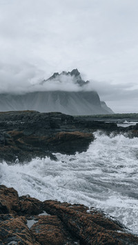 Iceland Mountain Vista , South coast