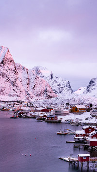 A fairytale fishing village in the arctic circle