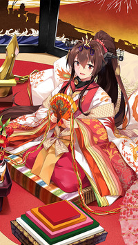 红裙少女