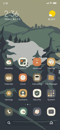 Forest Mountain 