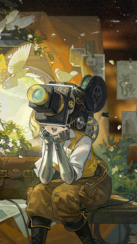 重返未来的画风太美了