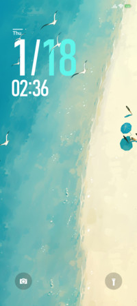 simple blue