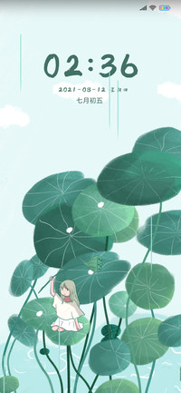 夏雨乘凉