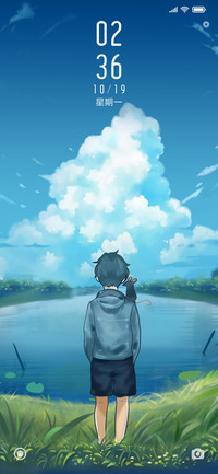 蓝天白云 男版
