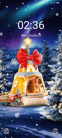 ChristmasSnowScene