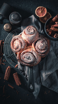 Crispy outer and soft inner swedish cinnamon rolls