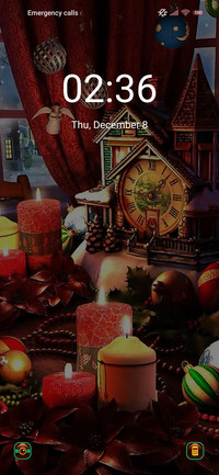 Christmas candle