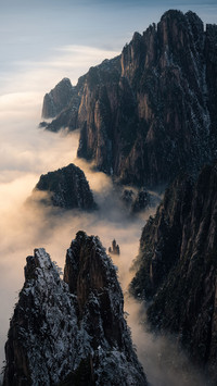 Mount Huangshan returns without looking at Yue 8