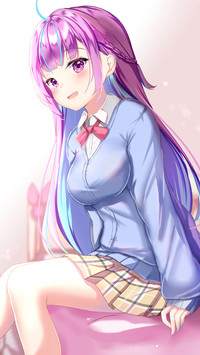 长发少女