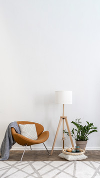Concept of vintage armchair and old home decor in apartment