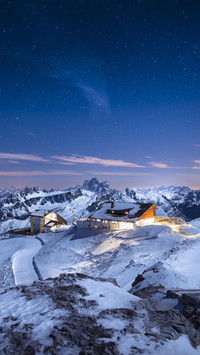 夜晚的雪怎么拍？