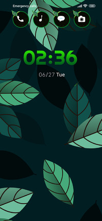 abstract leaves