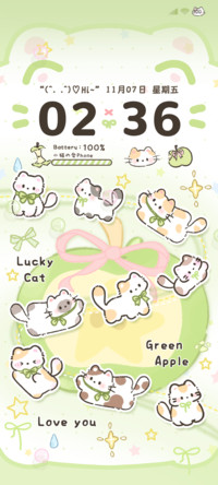 青苹果乐园可爱猫猫