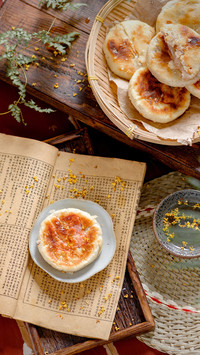 Making chestnut cakes without an oven 49