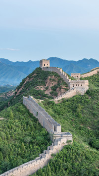 蜿蜒长城万里长