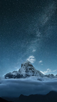 河流与雪山-锐景创意