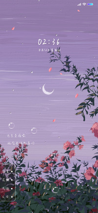 油画月色