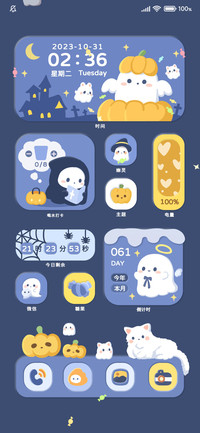 幽灵猫猫 万圣组件