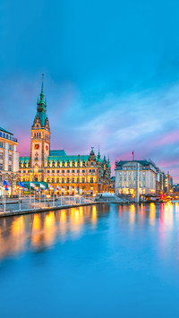 Cityscape image of Hamburg, Germany