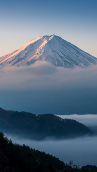 Mount Fuji in Japan is an active volcano