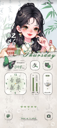 新中式国风女孩
