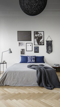 Photo wall low cost diy15