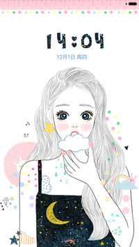  萌星球 星空少女 动态+音乐界面 