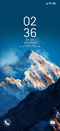 Mountain range