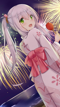 烟花盛放