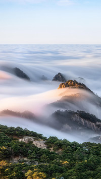 登黄山，天下无山