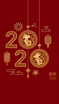 鼠年行大运-拍信图库
