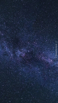 紫色星空