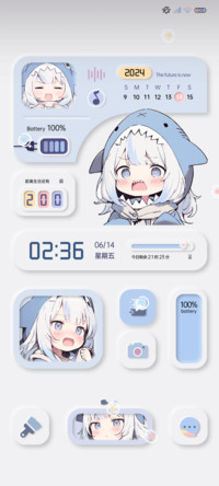 拟态鲨鲨 3D翻转