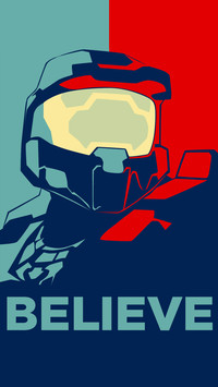 Halo-Believe-vector