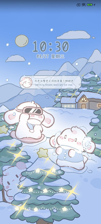 冬日闪耀眠眠兔