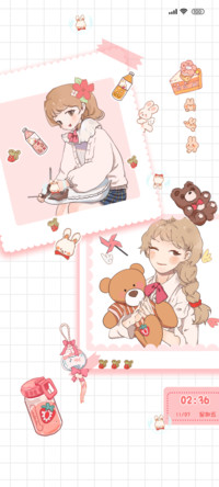 贴纸 少女日记